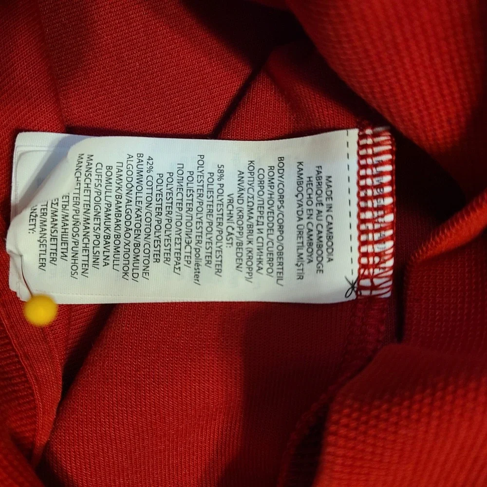 Polo Ralph Lauren Full Zip Big & Tall Hooded Hoodie Sweatshirt with Pony - Red